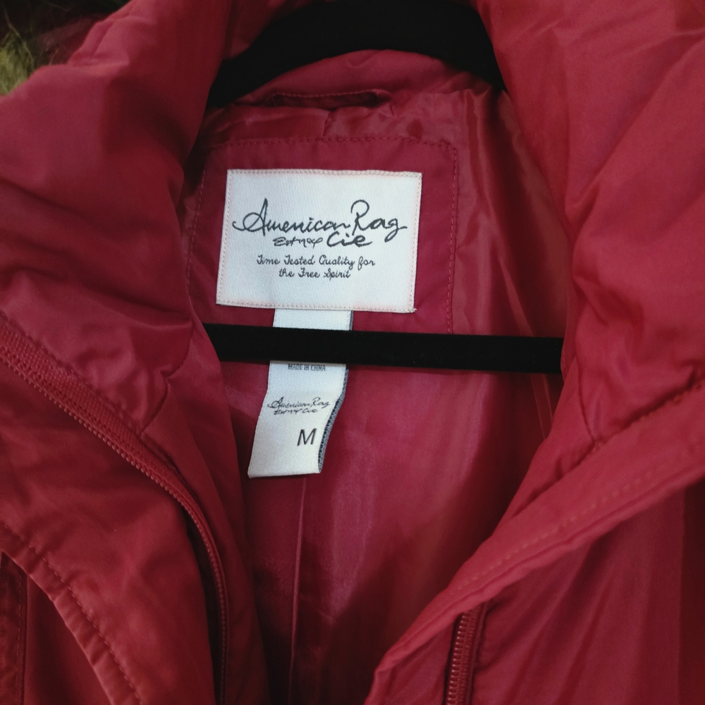 American Rag Cherry Red Jacket - Picture 2 of 2